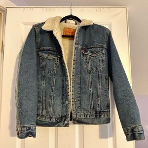 Levi Jean Jacket Fleece/Sherpa Inside